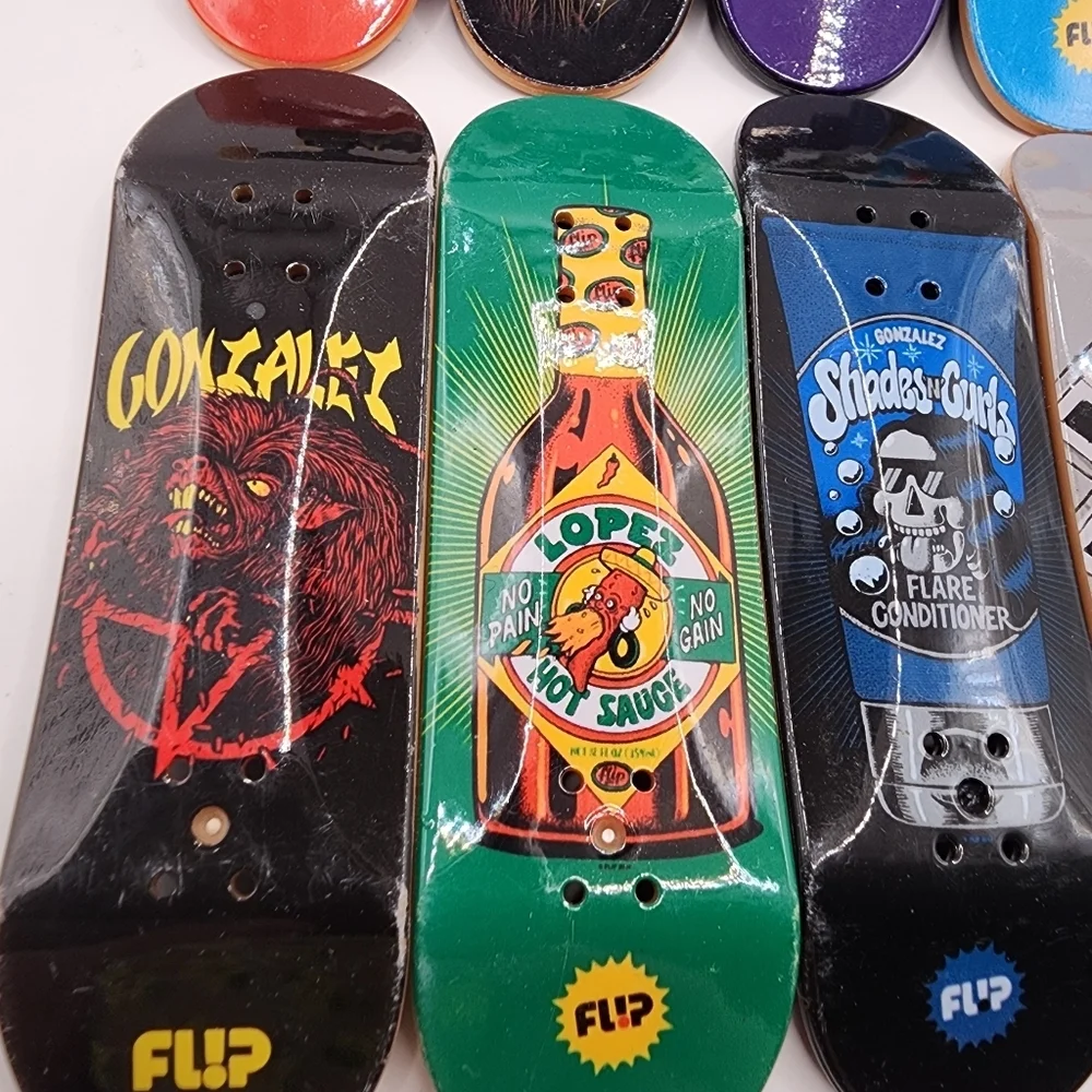 10 Tech Deck Lot Flip Stickers Mini Skateboards Fingerboards